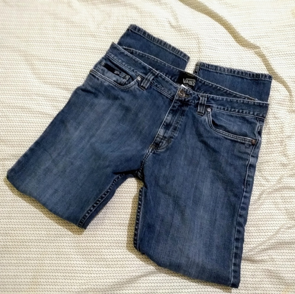 Vans slim straight medium wash jeans